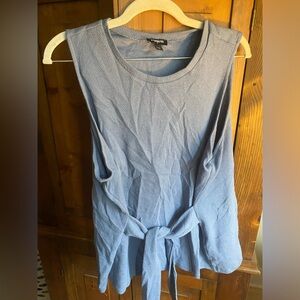Express blue blouse XL